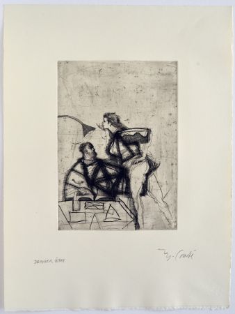 Engraving Condé - Musa