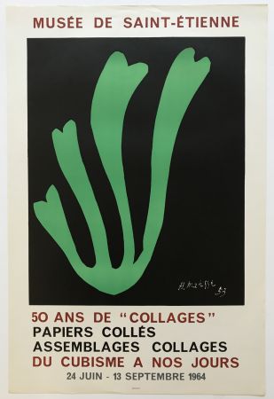 Lithograph Matisse - Musee de Saint-Etienne