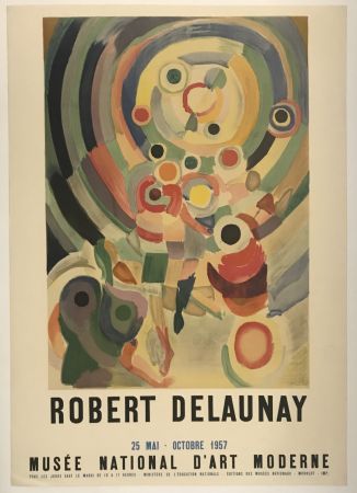 Lithograph Delaunay - Musee National d'Art Moderne