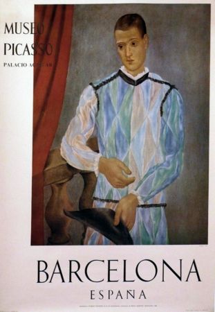 Poster Picasso - '' Museo Barcelona ''