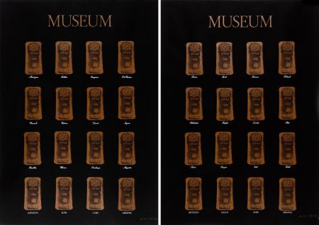 Screenprint Broodthaers - Museum - Museum