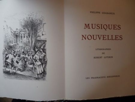 Illustrated Book Lotiron - Musiques nouvelles