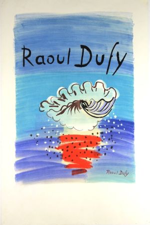 Lithograph Dufy - Musée des Beaux Arts de Nancy  Avant la Lettre