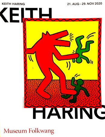 Poster Haring -  Musée Folkwang de ESSEN