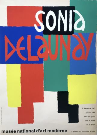 Screenprint Delaunay - Musée National d'Art Moderne
