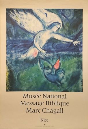 Poster Chagall - '' Musée National Message Biblique ''