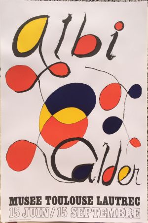 Poster Calder - Musée Toulouse Lautrec, Albi