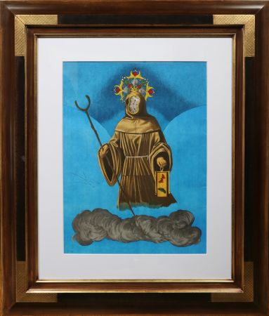 Lithograph Dali - Mystery of Sleep (The Hermit)