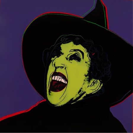 Screenprint Warhol - Myths: The Witch