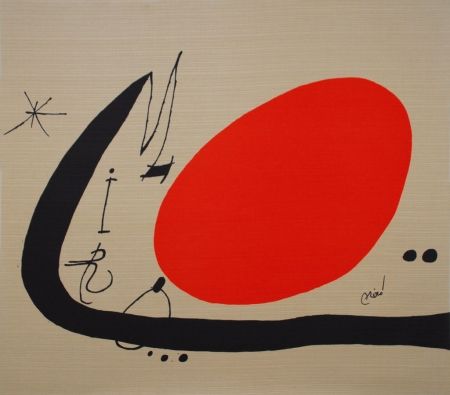 Lithograph Miró - Mà de Proverbis