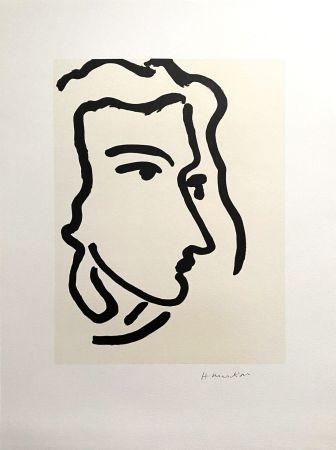 Poster Matisse (After) - Nadia Regardant à Droite