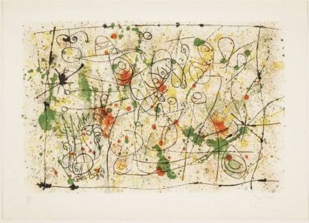Lithograph Miró - Naissance D Ubu
