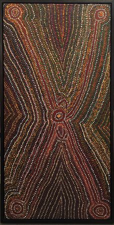 No Technical Anonyme - NAPANGARDI WATSON Polly (XX-XXI), artiste aborigène.  Composition
