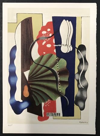 Lithograph Leger - Nature Morte