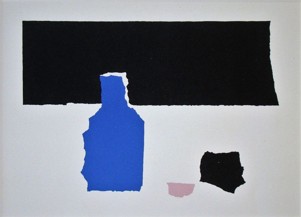 Lithograph De Stael - Nature morte - 1952