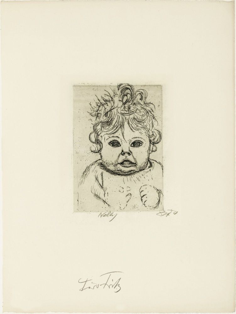 Drypoint Dix - Nelly II.