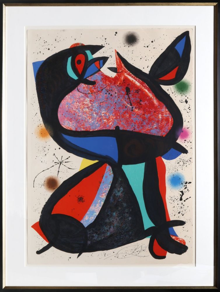Lithograph Miró - Nestor