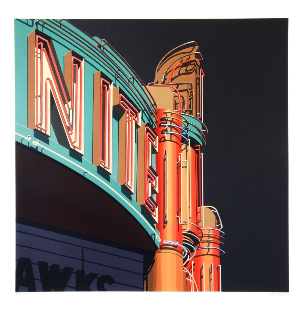 Screenprint Cottingham - Nite