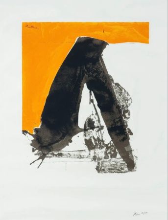 Screenprint Motherwell - No. 12 (from The Basque Suite)