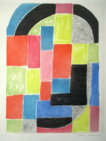 Etching And Aquatint Delaunay - No title