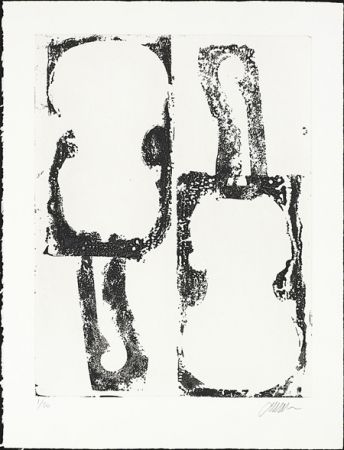 Engraving Arman - Noir et Blanc