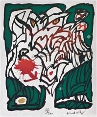Lithograph Alechinsky - Non connu 