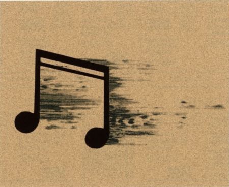 Screenprint Ruscha - Note