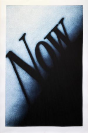 Lithograph Ruscha - Now