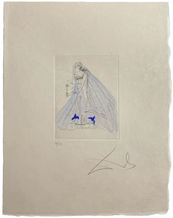 Drypoint Dali - Nu