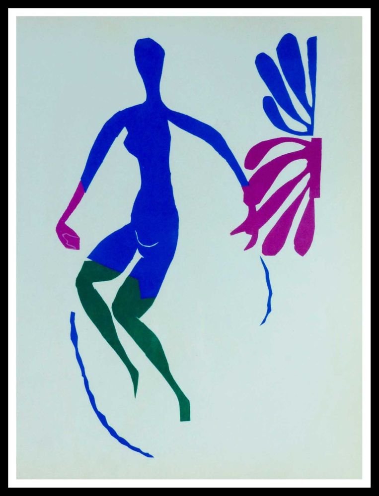 Lithograph Matisse (After) - NU AU ROSEAUX