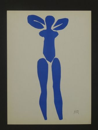 Lithograph Matisse - Nu bleu, 1952 
