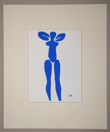 Lithograph Matisse (After) - Nu bleu debout - 1952