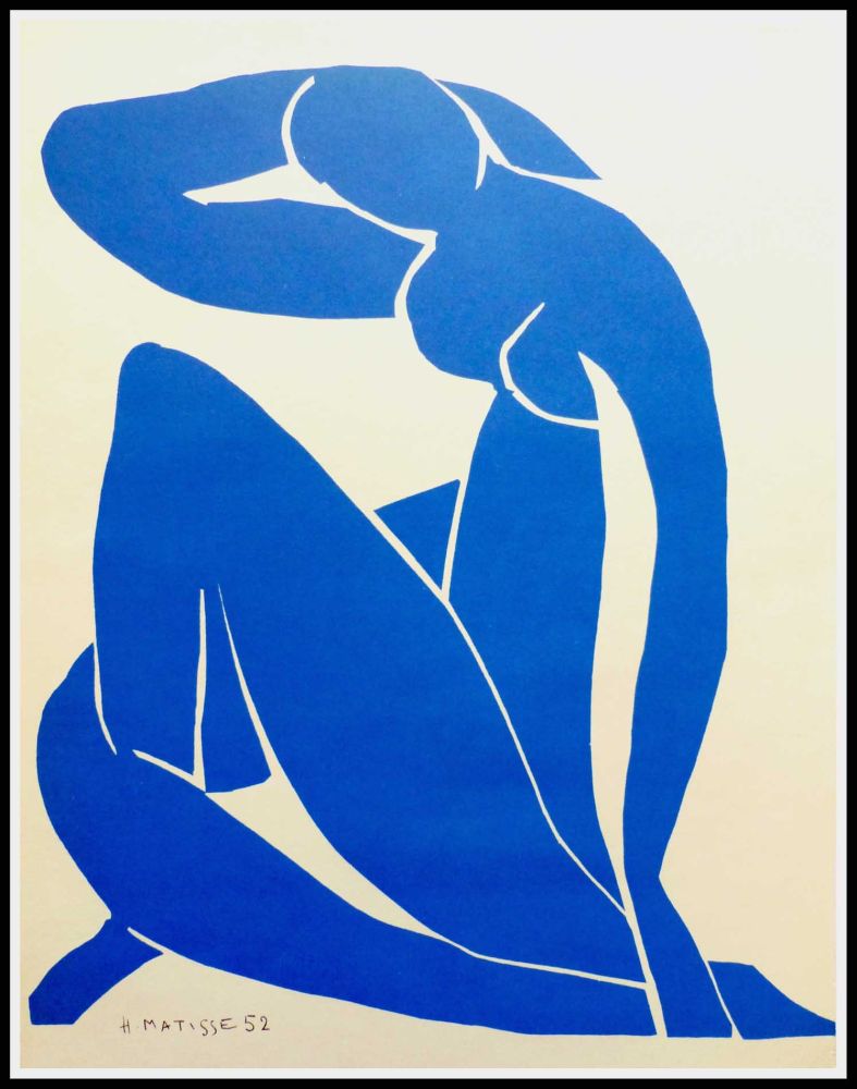 Lithograph Matisse (After) - NU BLEU II
