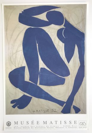 Poster Matisse (After) - Nu bleu IV