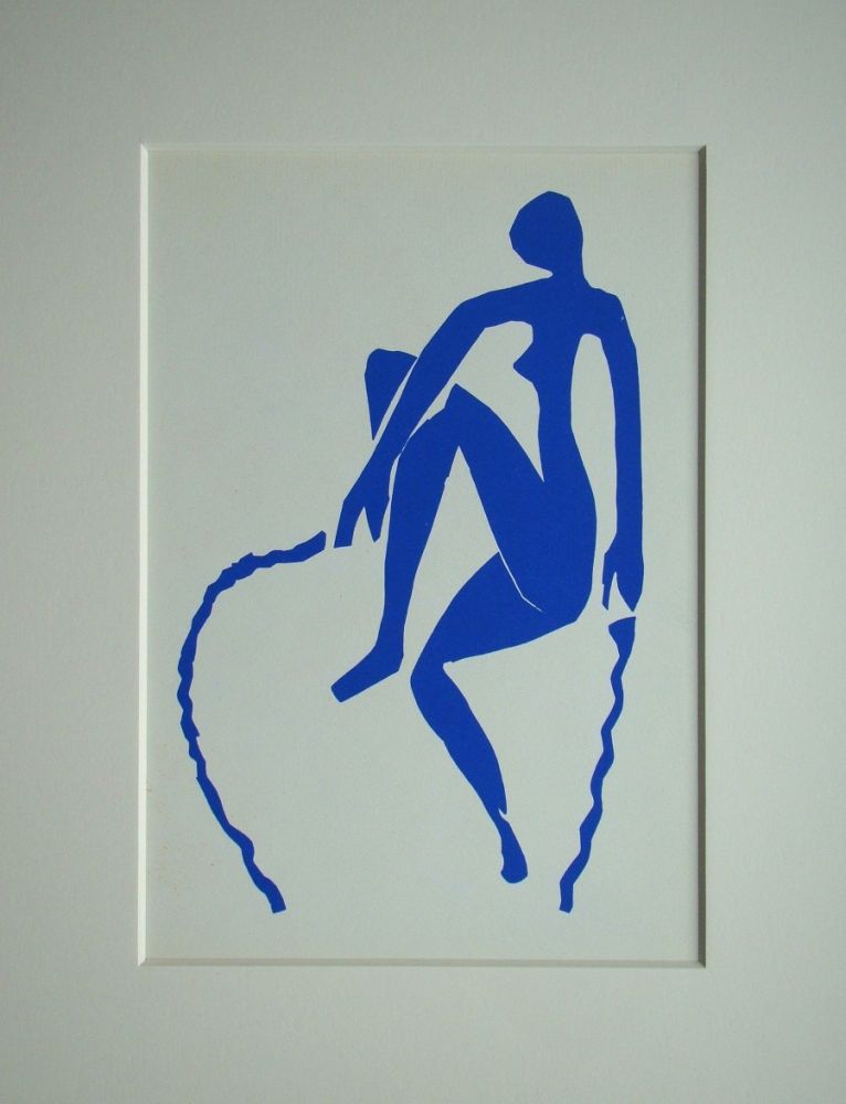 Lithograph Matisse (After) - Nu bleu, sauteuse de corde