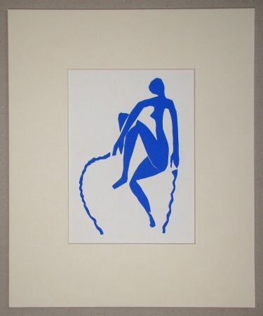 Lithograph Matisse (After) - Nu bleu, sauteuse de corde - 1952