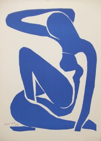 Lithograph Matisse - Nu bleu(I)