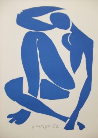 Lithograph Matisse - Nu bleu(IV)