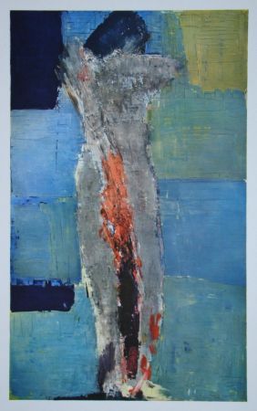 Lithograph De Stael - Nu debout
