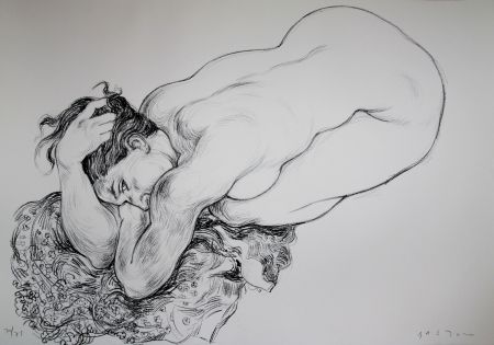 Lithograph Bastow - Nu  Féminin / Female Nude - 2