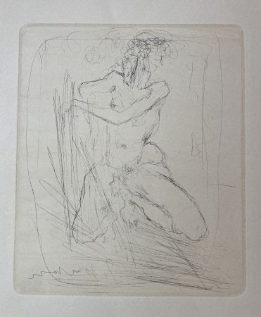 Etching Fontana - Nudo