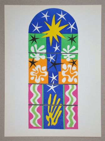 Lithograph Matisse (After) - Nuit de Noël, 1951
