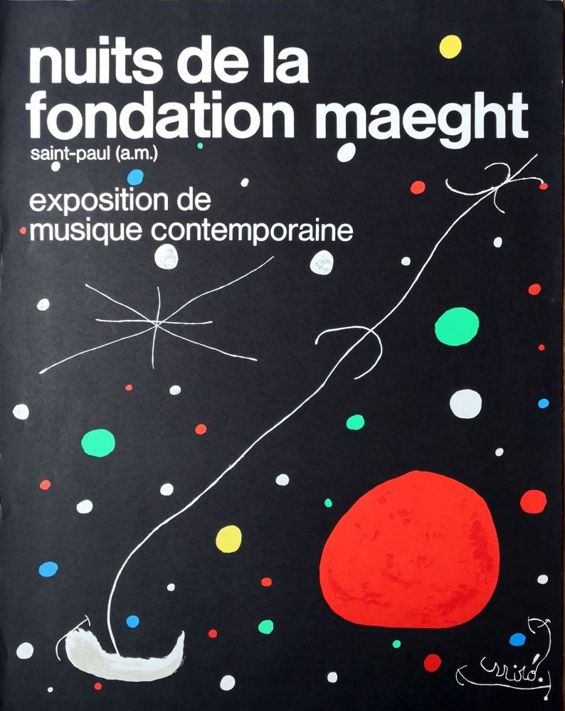 Offset Miró - Nuits de la Fondation Maeght