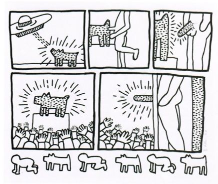 Multiple Haring - Number 13 from 