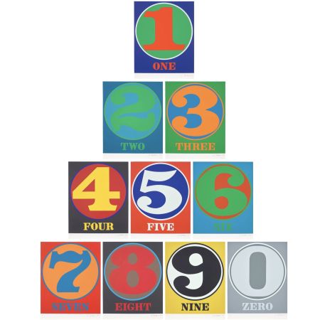Screenprint Indiana - Numbers
