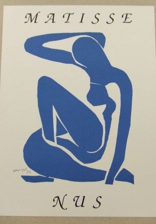 Lithograph Matisse - Nus bleus 