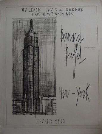 Etching Buffet - NYC : Empire State Building