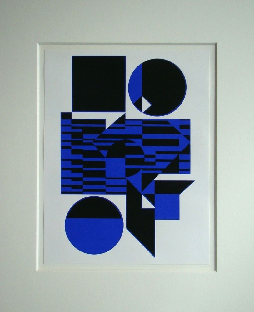 Screenprint Vasarely - OB