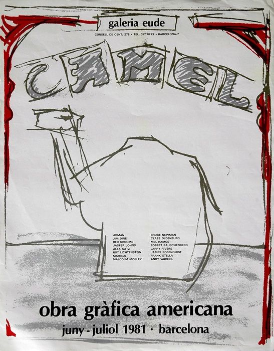 Poster Dine - Obra gràfica americana