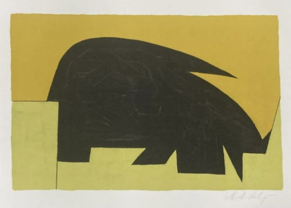 Lithograph Vasarely - Octal No. 3